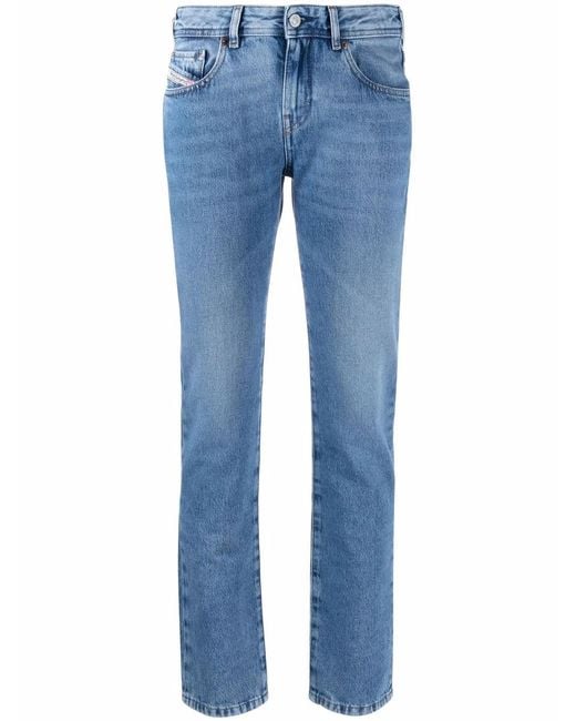 DIESEL Blue 2002 09C16 Straight-Leg Jeans