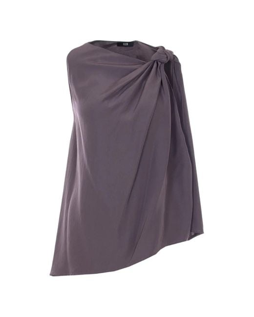 ELEH Purple Knot Sleeveless Top