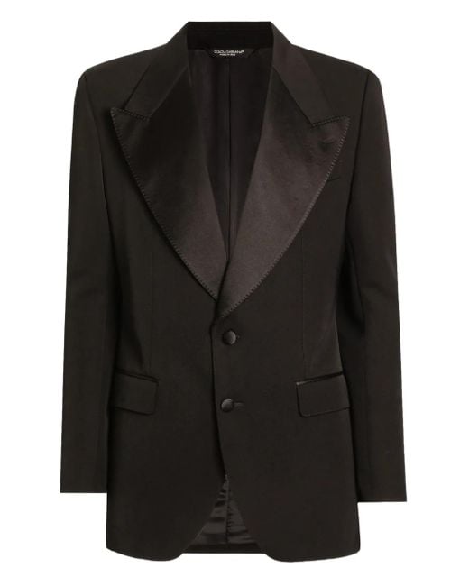 Dolce & Gabbana Black Jackets for men