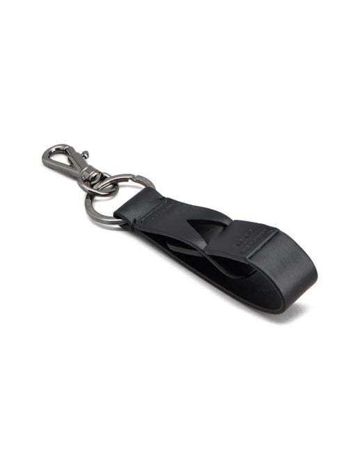 Tod's White Greca Key Holder for men