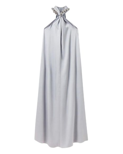 Stella McCartney ホルターネック ドレス Gray