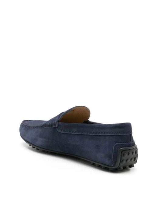 Tod's Blue Flat Shoes for men