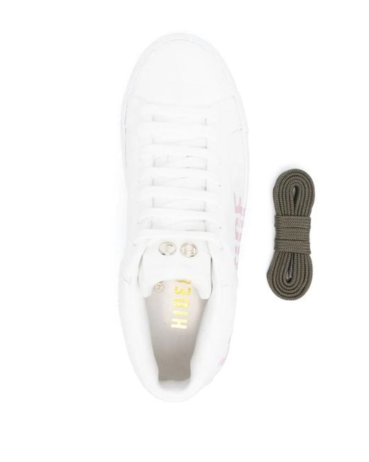 HIDE & JACK White Essence Leather Sneakers