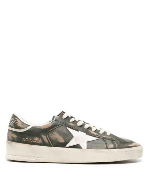 Golden Goose Deluxe Brand Stardan Sneakers Im Used-Look in White für Herren