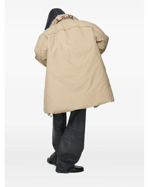 Acne Natural Button Padded Parka for men