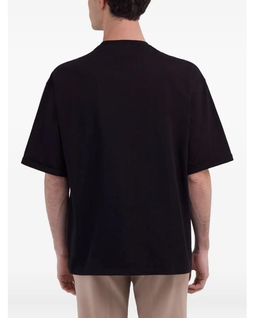 Roberto Cavalli Black Jersey T-Shirt for men