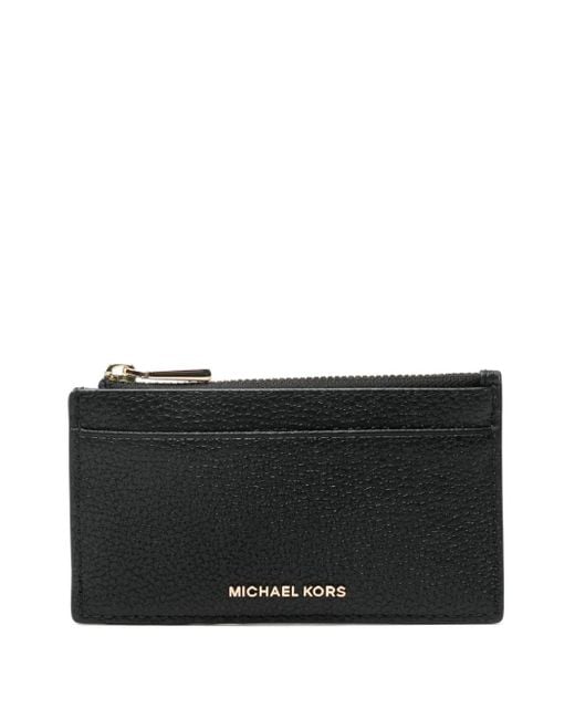 Michael Kors Black Zip-Fastening Cardholder