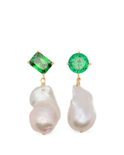 Completedworks Green Blink Drop Earrings