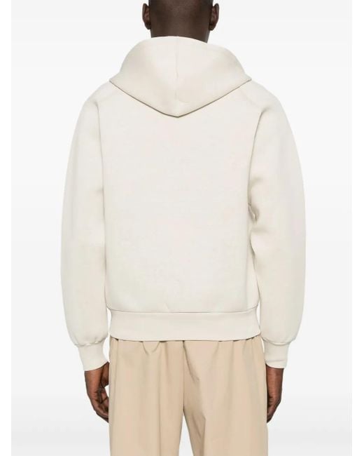Autry Hoodie Met Logo-Reliëf in het White