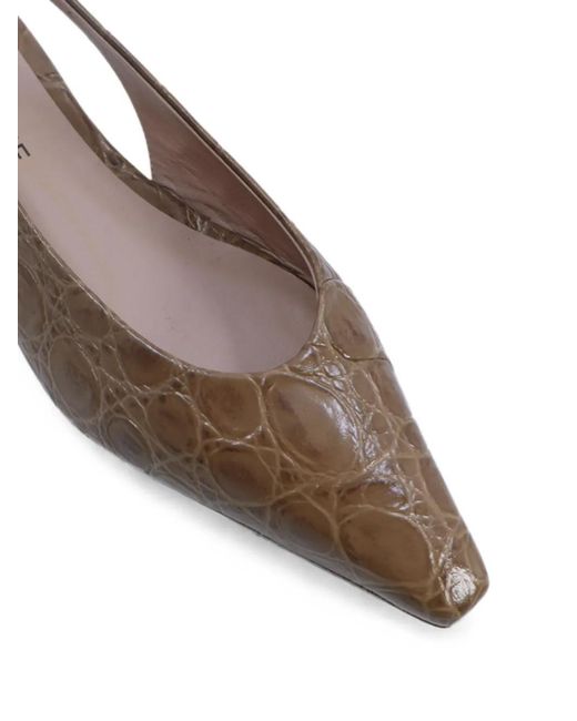 Notabene Brown Gisella Slingback Pumps