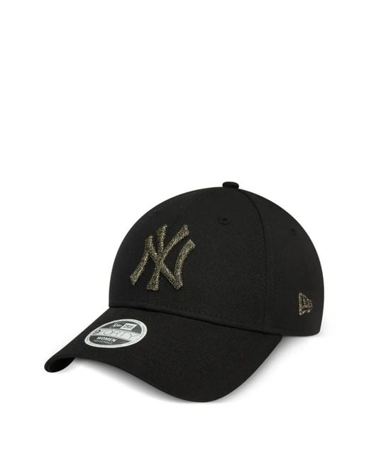 KTZ Black Embroidered-Logo Hat