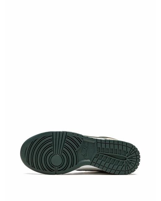 Nike Green Dunk Low Se "Multi-Camo" Sneakers