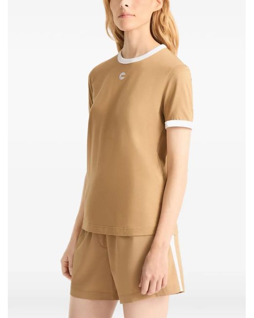 Fusalp Natural Tanixa Contrast-Trims T-Shirt