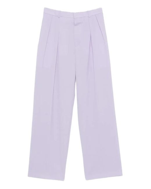 Wardrobe NYC Plooibroek in het Purple