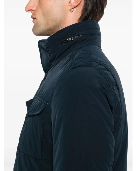 Herno Blue Padded Jacket for men