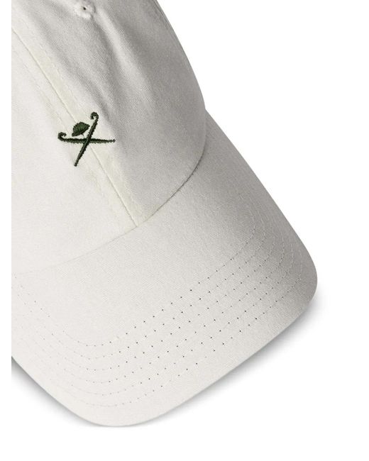 Hackett White Washed Brolly Baseball Cap for men