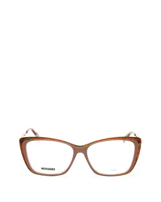 Missoni Multicolor Cat-Eye Glasses