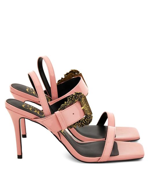 Versace Jeans Couture Pink 85Mm Emily Sandals