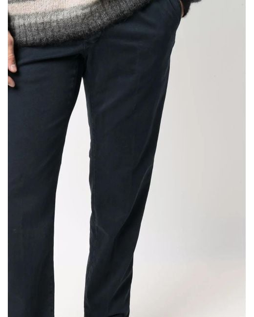 メンズ Incotex スリムフィット チノパンツ Blue