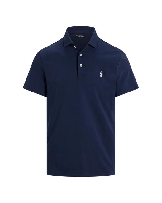 Ralph Lauren Blue Polo À Détail De Logo for men