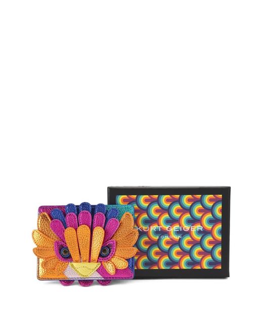 Kurt Geiger Blue Sun Card Holder