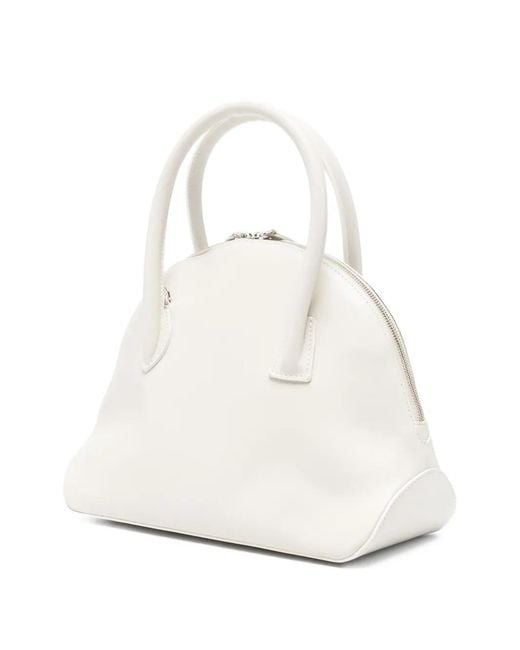 Liffner White Dome Tote Bag