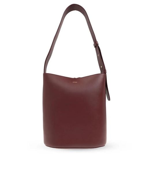 LIE STUDIO Red The Norma Tote Bag