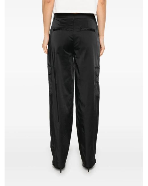DKNY Black Cargo Trousers