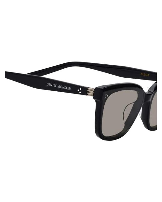Gentle Monster Gray Square-Frame Sunglasses