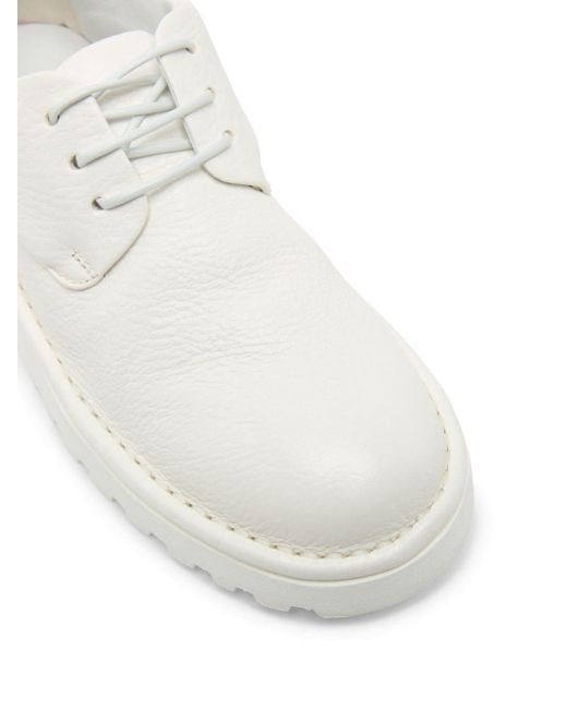 Marsèll White Pallottola Pomice Oxford-Schuhe
