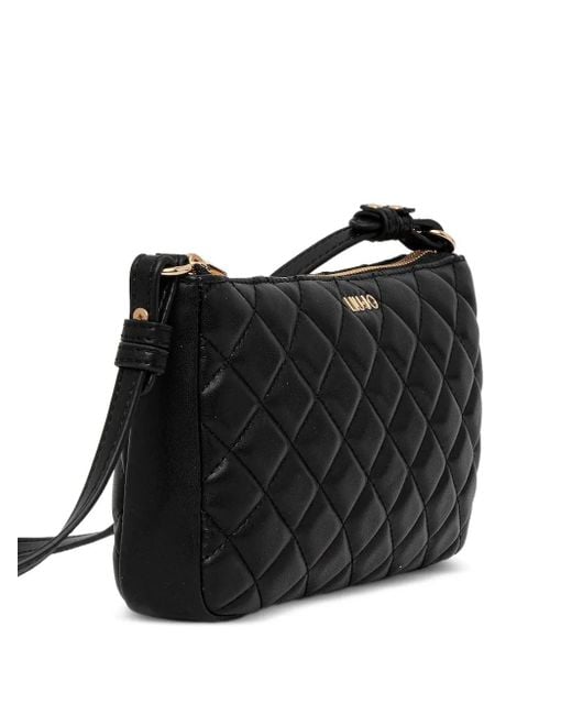 Liu Jo キルティング ショルダーバッグ Black