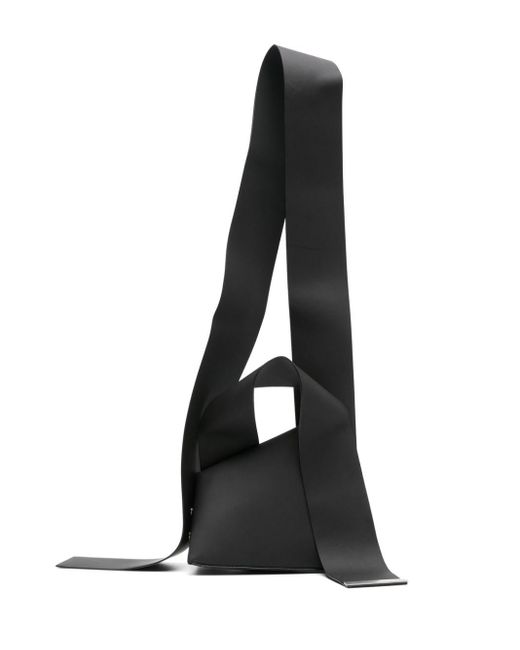 Cesta asymmetric tote bag HELIOT EMIL de color Black
