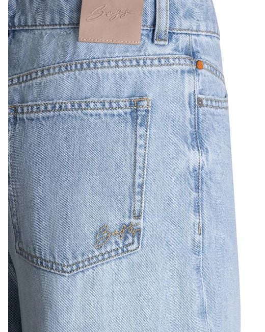 Boss Blue Back-Pockets Jeans