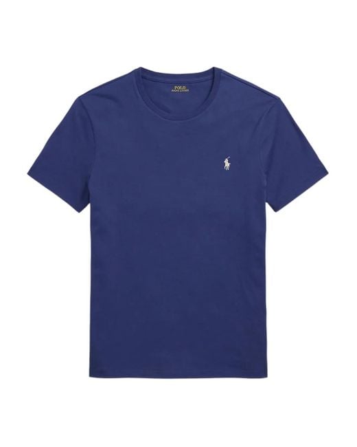 T-Shirt En Coton Polo Ralph Lauren pour homme en coloris Blue