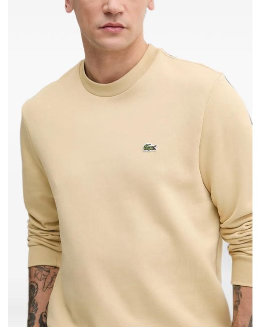 Lacoste Natural Logo-Patch Sweater for men