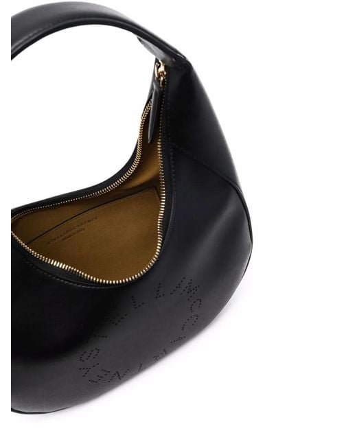 Stella McCartney Black Small Top-Handle Bag