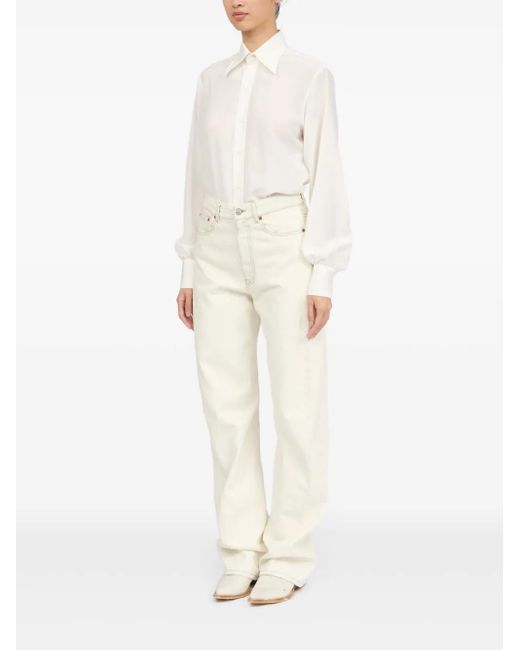 MM6 by Maison Martin Margiela ファイブポケット ジーンズ White