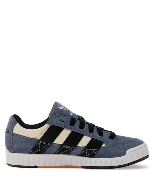 Adidas Blue Lwst Suede Low-Top Sneakers for men