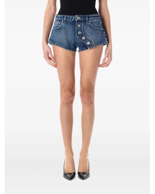 Jean Paul Gaultier ミニショートパンツ Blue