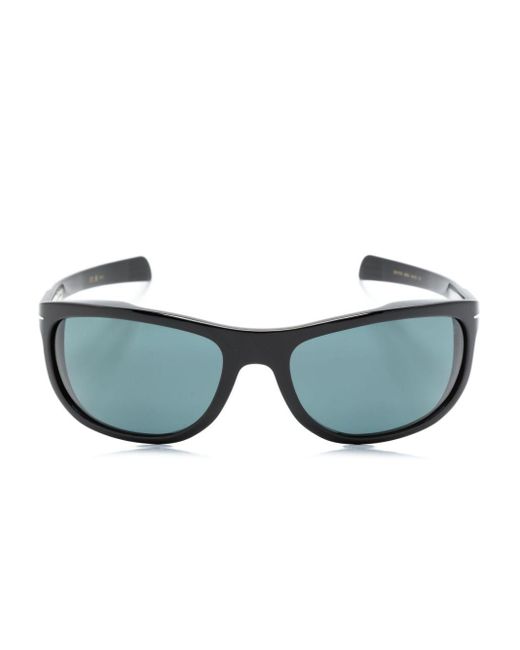David Beckham Black Biker-style Frame Sunglasses for men