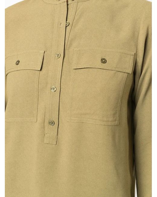 MICHAEL Michael Kors Green Long Sleeve Top