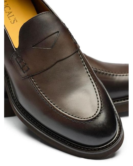 Doucal's ブラウン レザー ローファー メンズ Doucal's レザーローファー ブラウン | Lyst