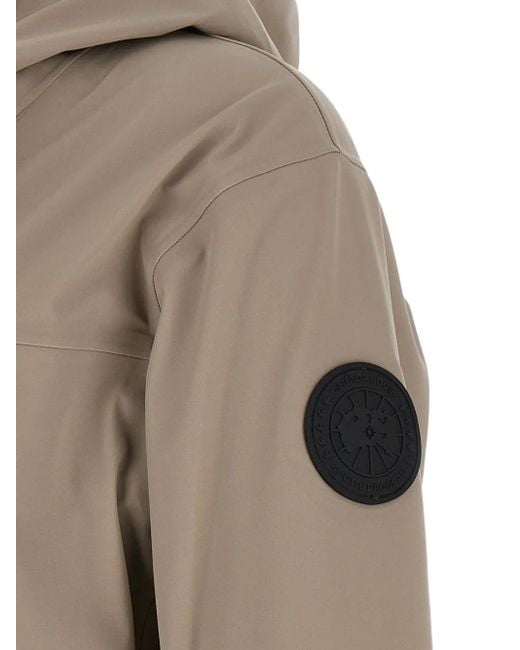 Canada Goose Gray Rupert Rain Jacket for men