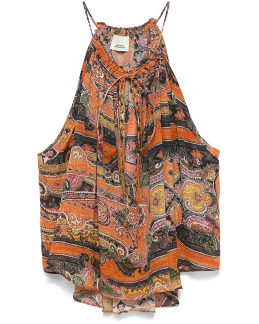 Isabel Marant Marilou トップ Orange