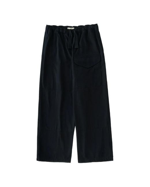Studio Nicholson Black Nava Trousers for men