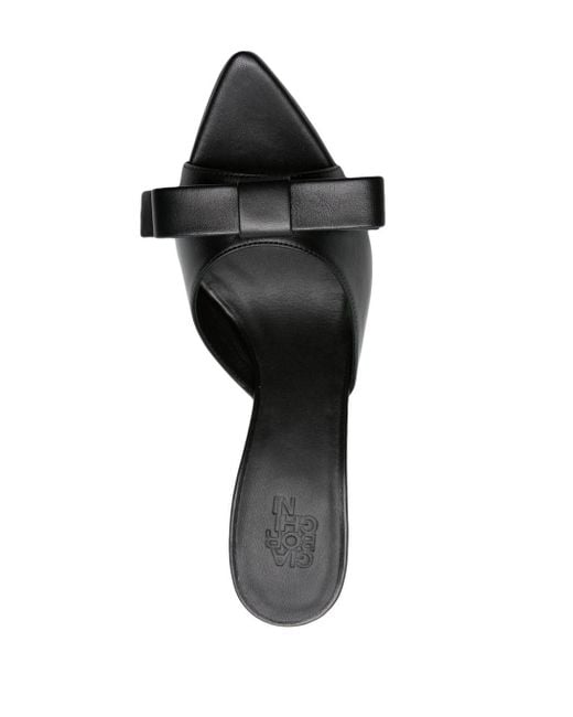 Escarpins Honorine 85 mm en cuir Gia Borghini en coloris Black