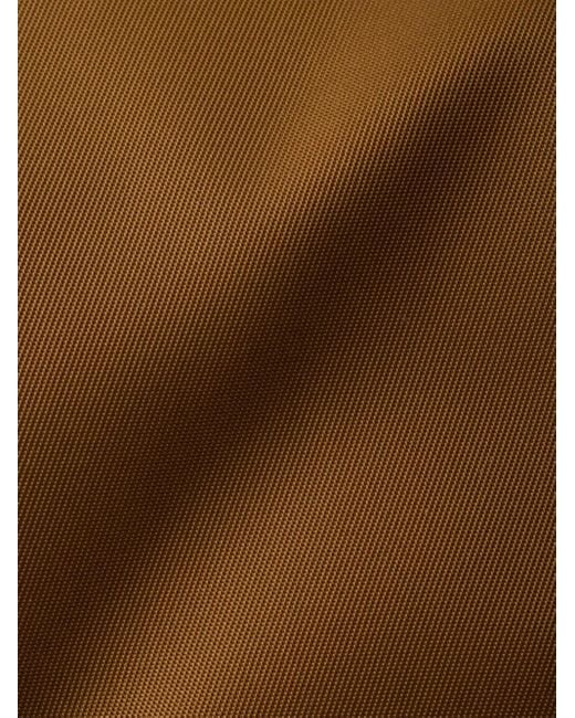Prada Brown Explore Large Re-Nylon Shoulder Bag With Flap