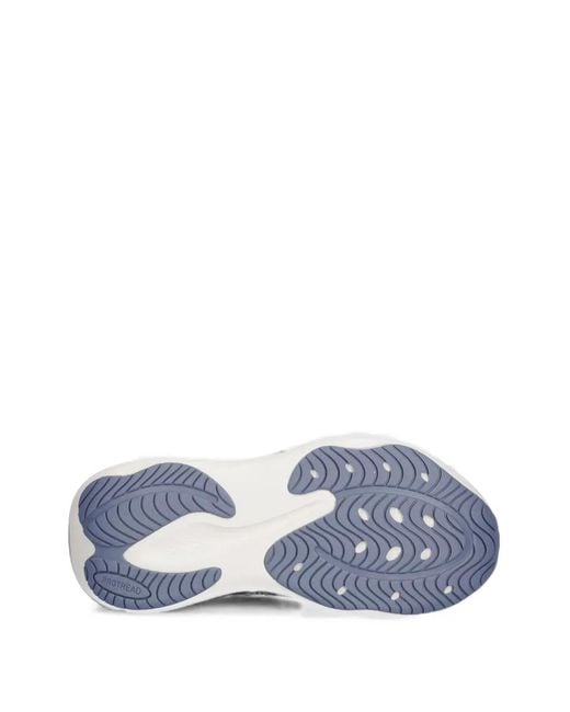 PUMA White Pulse Pro Mesh-Panel Sneakers