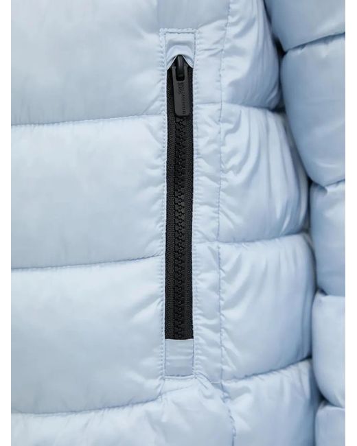 Karl Lagerfeld フーデッド パデッドジャケット Blue