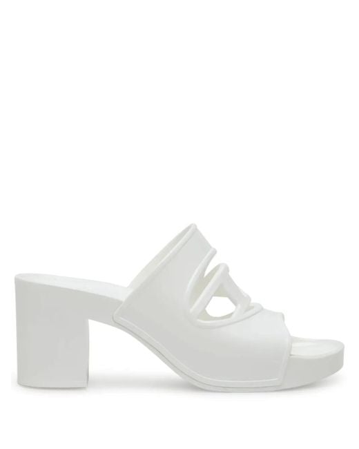 DIESEL White Sa-Bonnie Sandals